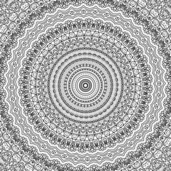 mandala colorful vintage art, ancient Indian vedic background design, old painting texture with multiple mathematical shapes. illustration