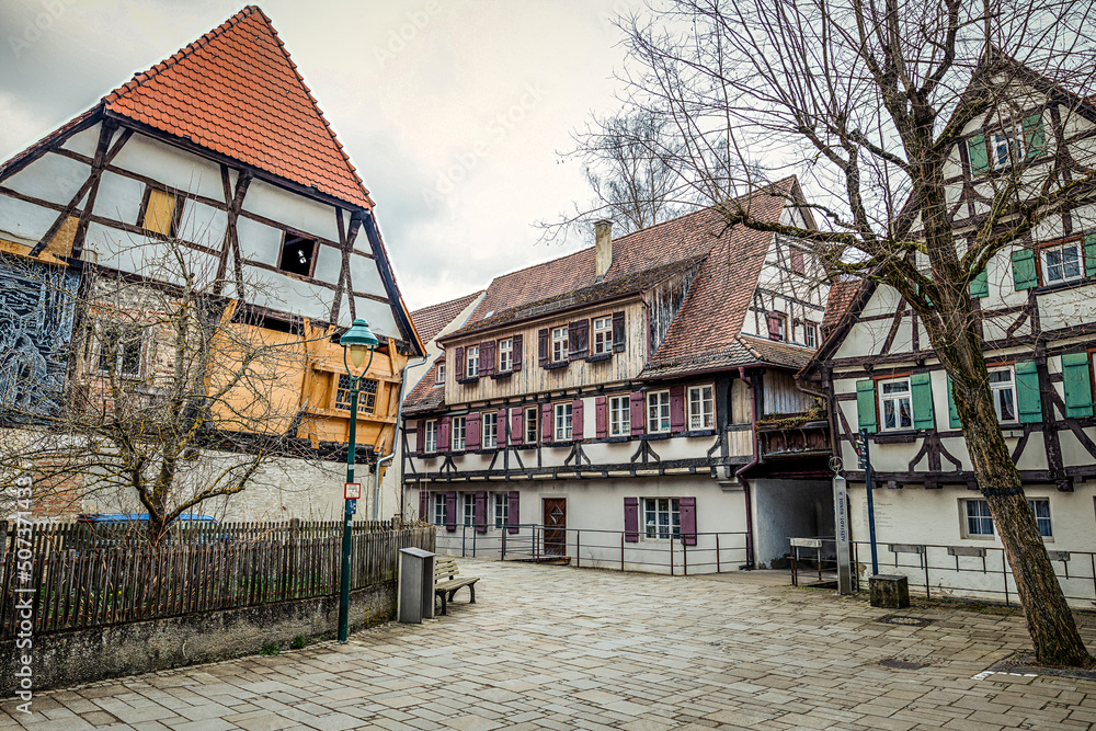 Wall mural altstadt von blaubeuren