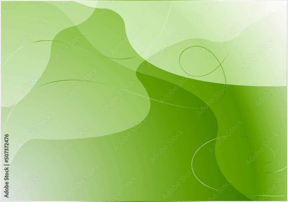 Wall mural light green background with green lines. green threads on a green background. background for busines