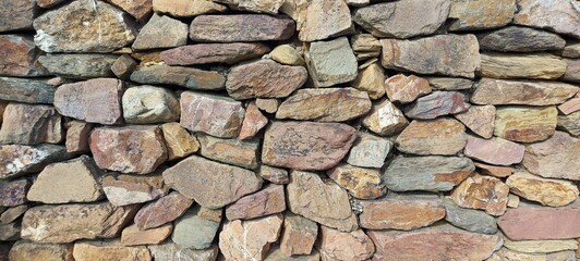 Natursteinmauer, Mauer mit Natursteinen, steinwand, stone wall