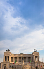 Obraz premium Vittoriano Monument in Rome, Italy