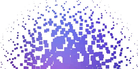 Light Purple, Pink vector texture in rectangular style.