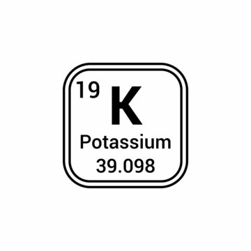 Potassium chemical element periodic table