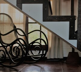 staircase in the house