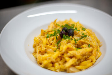 bacalhau à brás, prato português