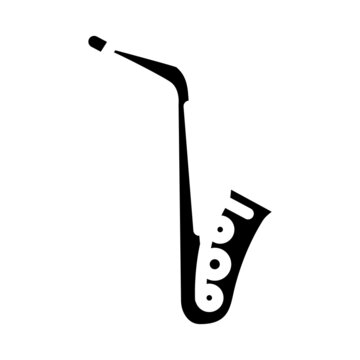 jazz music glyph icon vector. jazz music sign. isolated contour symbol black illustration