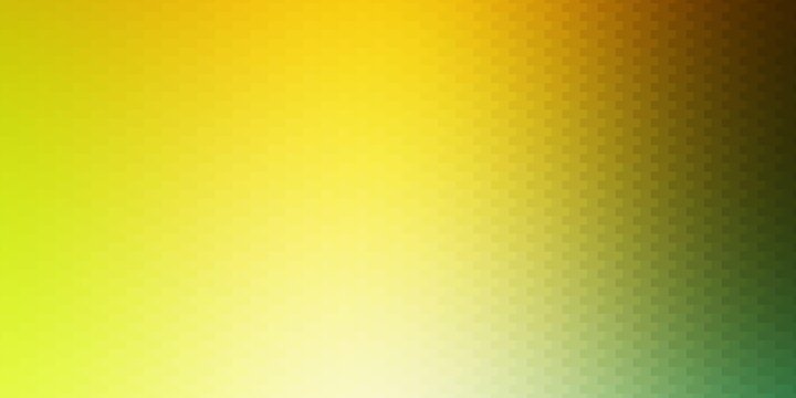 Light Green, Yellow vector layout with lines, rectangles.