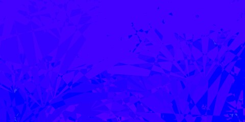 Light Gray vector backdrop with triangles, lines.