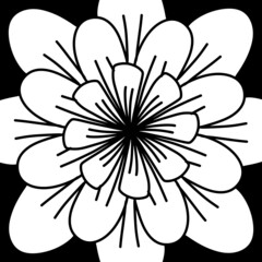 black and white of abstract background