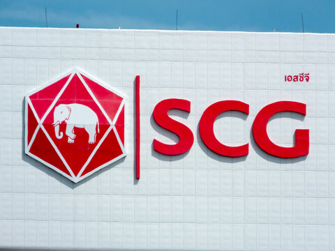 Siam Cement Group BANGKOK THAILAND-11 JULY 2019:Siam Cement Group Headquarters building (SCG) on BANGKOK THAILAND-11 JULY 2019