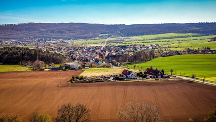 Obraz premium Die Teufelsmauer bei Blankenburg