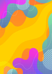 ポップ系グラデーション背景