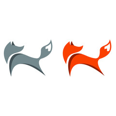 Creative Icon or Logo for Fox or Wolf Concept