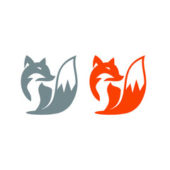 Creative Icon or Logo for Fox or Wolf Concept