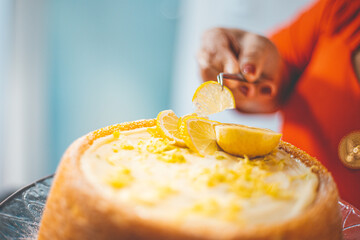 confectionery lemon cake gastronomy 