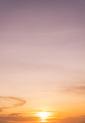 Obraz premium sunset in the sky