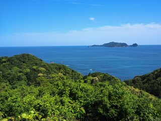 南阿波サンライン第四展望台からの眺望