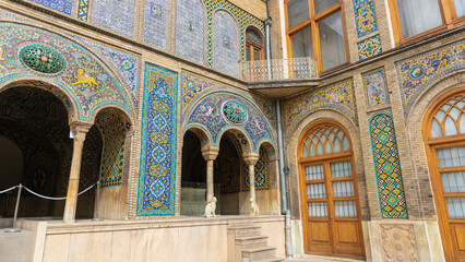 The Golestan Palace also known as the Gulistan Palace and sometimes known as the Rose Garden Palace, is the former royal Qajar complex in Iran's capital in Tehran 