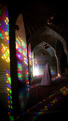 The Nasir al-Mulk Mosque also known as the Pink Mosque is a traditional mosque in Shiraz, Iran
