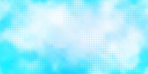 Light Pink, Blue vector backdrop with dots.