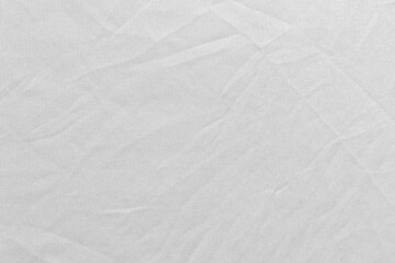White color fabric cloth polyester texture and textile background.