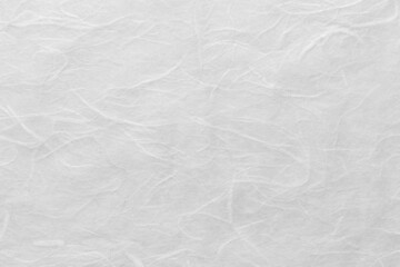 White color mulberry paper texture background.