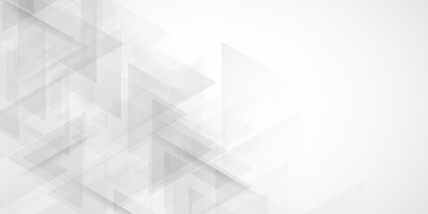Fototapeta premium White abstract on gray background