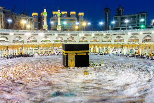 Mecca,Saudi Arabia. Photo for pilgrims at Mecca. 