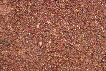 red stone background on road