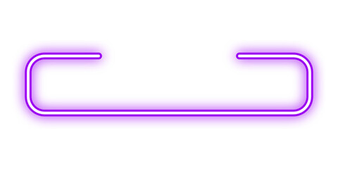 rectangle neon frame
