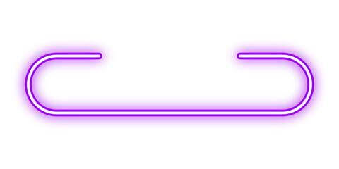 rectangle neon frame