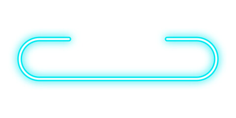 rectangle neon frame