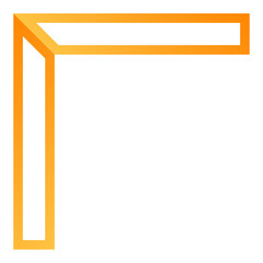 colorful frame border corner