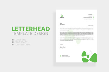 Creative Letterhead Template Design