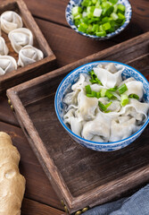 Wonton is a traditional Chinese snack