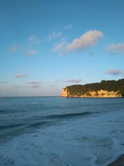 Praia do Madeiro, on the coast of Pipa, Timbau do Sul. Place of great beauty and much visited by tourists.
