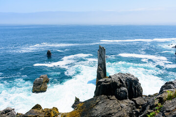 三陸海岸　巨釜半造

