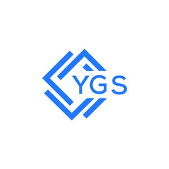 YGS technology letter logo design on white  background. YGS creative initials technology letter logo concept. YGS technology letter design.
