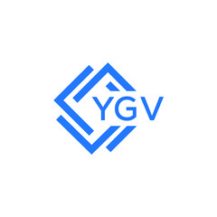 YGV technology letter logo design on white  background. YGV creative initials technology letter logo concept. YGV technology letter design.

