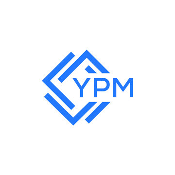 YPM technology letter logo design on white  background. YPM creative initials technology letter logo concept. YPM technology letter design.
