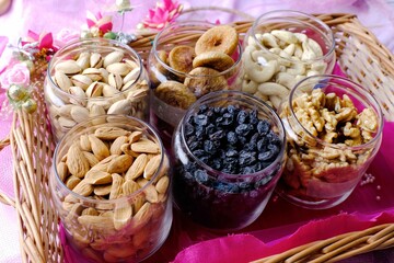 Mixed dry fruits, Nuts and Dry Fruits, Healthy snack - mix of organic nuts and dry fruits.