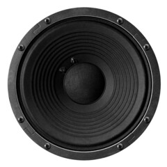 Speaker isolated on white background.