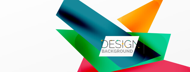 Background color abstract overlapping lines. Minimal composition vector illustration for wallpaper banner background or landing page