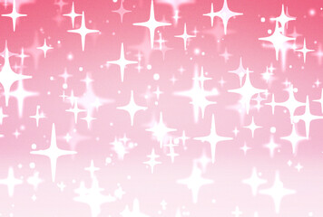 背景素材_イルミネーション_ピンク