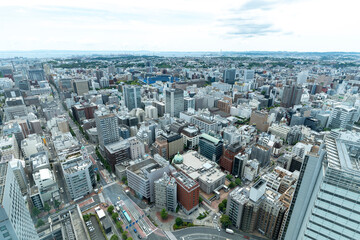 横浜　高層ビルからの眺め