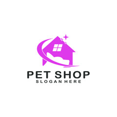 Pet shop logo design