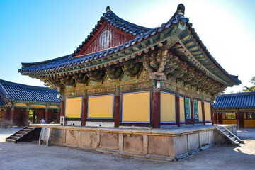 Obraz premium Bulguksa Temple located in Gyeongju, South Korea