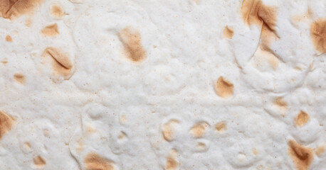 Lavash flatbread as a background.