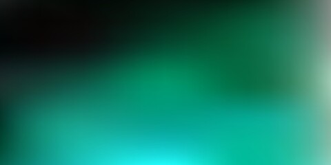 Light green vector abstract blur layout.