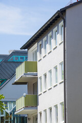 Modernes Wohngebäude, Starnberg, Oberbayern, Bayern, Deutschland, Europa